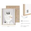 imageHAUS AND HUES Funny Dog Wall Art  French Bulldog in Bathroom Animal Posters Black Frame 12x16Beige Framed