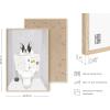 imageHAUS AND HUES Funny Dog Wall Art  French Bulldog in Bathroom Animal Posters Black Frame 12x16Beige Framed
