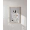 imageHAUS AND HUES Funny Dog Wall Art  French Bulldog in Bathroom Animal Posters Black Frame 12x16Unframed
