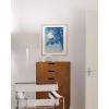imageHAUS AND HUES Japanese Wall Art  Matsumoto Hoji Frog Framed Print Wabi Sabi Japandi Decor Japanese Frog Art for Bedroom 12x16 Black FrameCherry Blossom