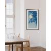 imageHAUS AND HUES Japanese Wall Art  Matsumoto Hoji Frog Framed Print Wabi Sabi Japandi Decor Japanese Frog Art for Bedroom 12x16 Black FrameCherry Blossom