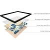 imageHAUS AND HUES Japanese Wall Art  Matsumoto Hoji Frog Framed Print Wabi Sabi Japandi Decor Japanese Frog Art for Bedroom 12x16 Black FrameGreat Wave