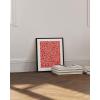imageHAUS AND HUES Japanese Wall Art  Matsumoto Hoji Frog Framed Print Wabi Sabi Japandi Decor Japanese Frog Art for Bedroom 12x16 Black FrameKusama Circles