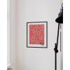 imageHAUS AND HUES Japanese Wall Art  Matsumoto Hoji Frog Framed Print Wabi Sabi Japandi Decor Japanese Frog Art for Bedroom 12x16 Black FrameKusama Circles