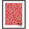 imageHAUS AND HUES Japanese Wall Art  Matsumoto Hoji Frog Framed Print Wabi Sabi Japandi Decor Japanese Frog Art for Bedroom 12x16 Black FrameKusama Circles