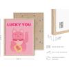 imageHAUS AND HUES Japanese Wall Art  Matsumoto Hoji Frog Framed Print Wabi Sabi Japandi Decor Japanese Frog Art for Bedroom 12x16 Black FrameLucky Cat