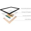 imageHAUS AND HUES Kids Bookshelf Art Print  16quotx20quot  Framed Black