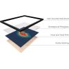 imageHAUS AND HUES Matisse Wall Art Set  3Piece Henri Matisse Prints Modern Artist Poster Collection Beige Frame 12x16Retro Layered Lips