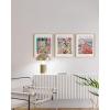 imageHAUS AND HUES Matisse Wall Art Set  3Piece Henri Matisse Prints Modern Artist Poster Collection Beige Frame 16x20Summer Matisse