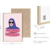 imageHAUS AND HUES Mean Girls Poster  Pink Wall Art Mean Girls Quotes Preppy Wall Art Pink Posters Pink Posters for Room Aesthetic Cute Preppy Room Decor Light Pink Pictures Framed Beige 24quot x 36quot
