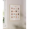 imageHAUS AND HUES Mental Health Poster  Mental Health Wall Art Psychology Posters for Therapist Office Mindfulness Posters Recovery Poster School Psychologist Gifts Unframed 16x20Feelings Chart