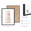 imageHAUS AND HUES Mental Health Poster  Mental Health Wall Art Psychology Posters for Therapist Office Mindfulness Posters Recovery Poster School Psychologist Gifts Unframed 16x20I am Affirmations