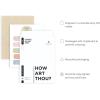 imageHAUS AND HUES Mental Health Poster  Mental Health Wall Art Psychology Posters for Therapist Office Mindfulness Posters Recovery Poster School Psychologist Gifts Unframed 16x20Coping with Anxiety