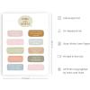 imageHAUS AND HUES Mental Health Poster  Mental Health Wall Art Psychology Posters for Therapist Office Mindfulness Posters Recovery Poster School Psychologist Gifts Unframed 16x20Coping with Anxiety