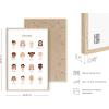 imageHAUS AND HUES Mental Health Poster  Mental Health Wall Art Psychology Posters for Therapist Office Mindfulness Posters Recovery Poster School Psychologist Gifts Unframed 16x20Feelings Chart