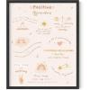 imageHAUS AND HUES Motivational Posters for Office  Inspirational Quotes Wall Art Counselor Gifts Self Love Affirmations Positive Classroom Mindfulness Mental Health 16quot x 20quot Framed BeigePositive Affirmations