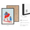 imageHAUS AND HUES Superwoman Art Print  12quotx16quot  Framed Black