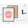 imageKids Aspirational Art Print Set of 68quotx10quot  Framed Black