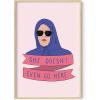 imageHAUS AND HUES Mean Girls Poster  Pink Wall Art Mean Girls Quotes Preppy Wall Art Pink Posters Pink Posters for Room Aesthetic Cute Preppy Room Decor Light Pink Pictures Framed Beige 24quot x 36quot