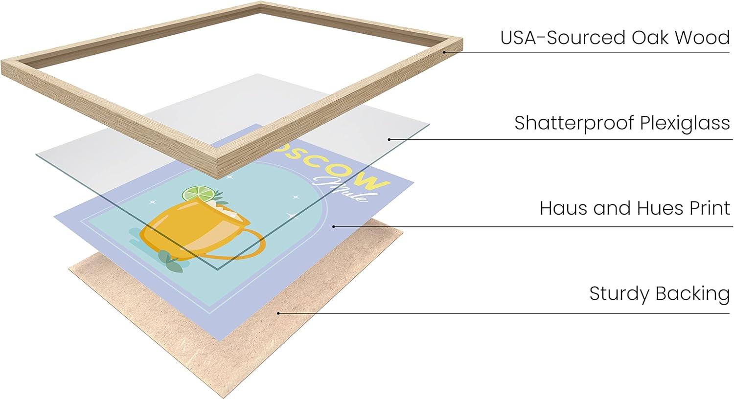 imageHAUS AND HUES Colorful Travel Wall Art  Set of 6 Framed Prints Trendy Preppy Room Decor Aesthetic Travel Posters Around the World Wall Decor Beige Frame 16x20Party