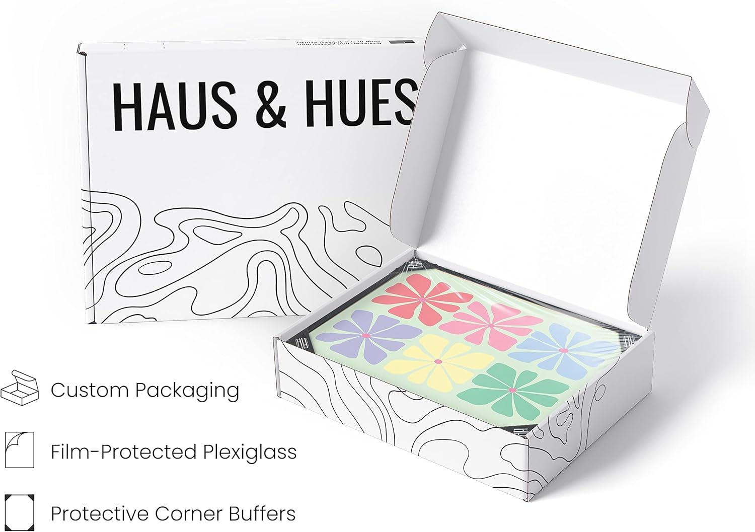 imageHAUS AND HUES Colorful Travel Wall Art  Set of 6 Framed Prints Trendy Preppy Room Decor Aesthetic Travel Posters Around the World Wall Decor Beige Frame 16x20Danish Pastel