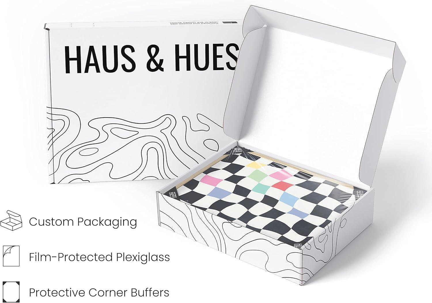 imageHAUS AND HUES Colorful Travel Wall Art  Set of 6 Framed Prints Trendy Preppy Room Decor Aesthetic Travel Posters Around the World Wall Decor Beige Frame 16x20Danish Pastel