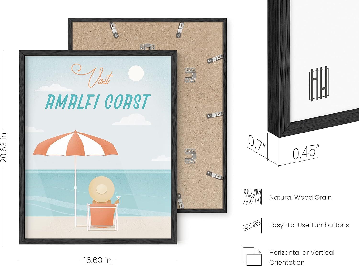 imageHAUS AND HUES Colorful Travel Wall Art  Set of 6 Framed Prints Trendy Preppy Room Decor Aesthetic Travel Posters Around the World Wall Decor Beige Frame 16x20Travel Gallery