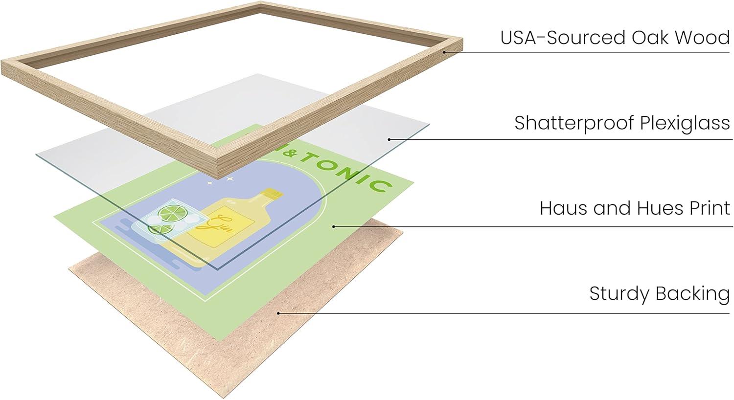 imageHAUS AND HUES Colorful Travel Wall Art  Set of 6 Framed Prints Trendy Preppy Room Decor Aesthetic Travel Posters Around the World Wall Decor Beige Frame 16x20Party