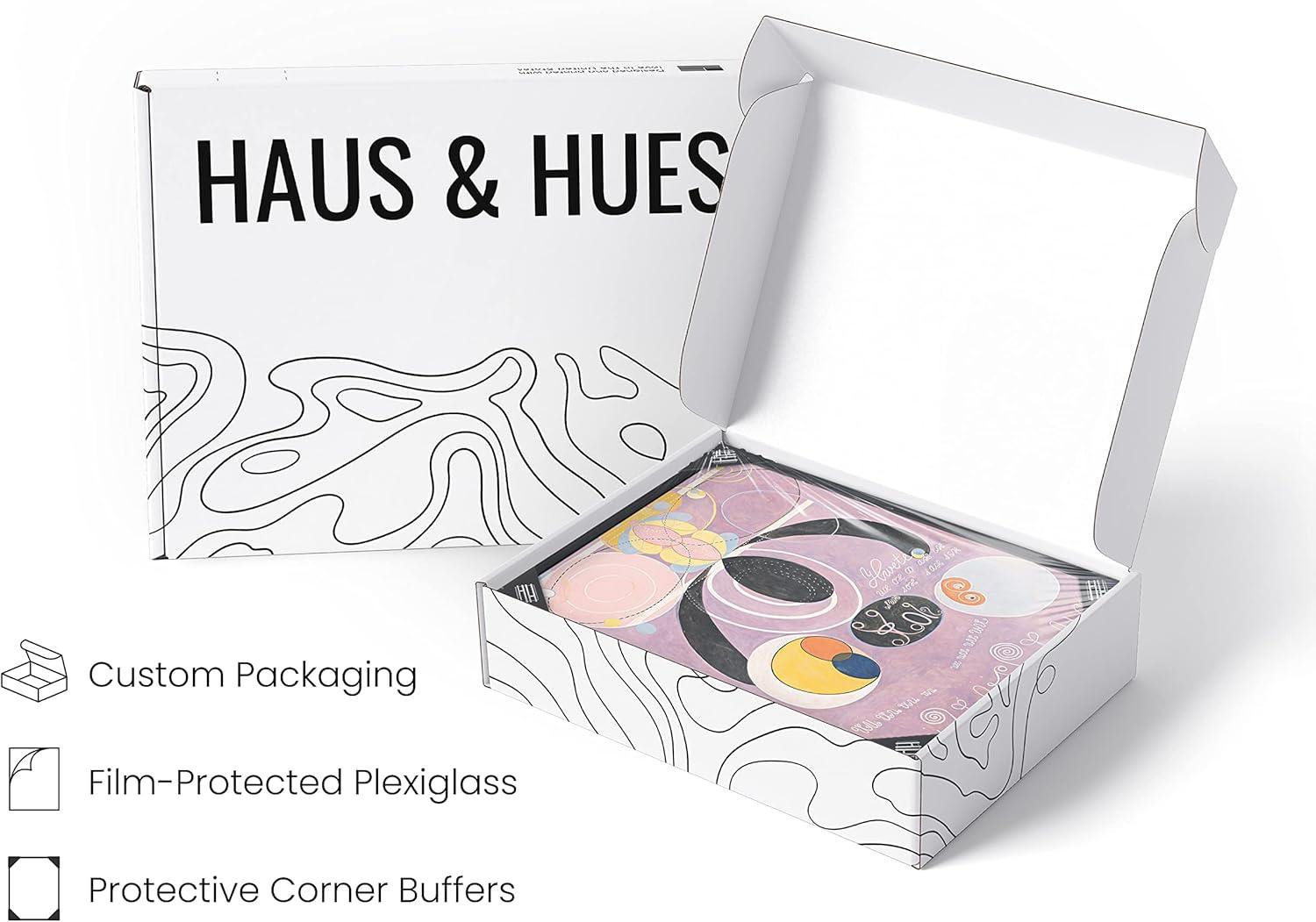 imageHAUS AND HUES Hilma Af Klint Wall Decor  Set of 6 Famous Art Prints Vintage Wall Prints Famous Paintings Wall Art Artist Posters For Room Aesthetic Geometric Wall Print 11x14 UnframedHilma Af Klint