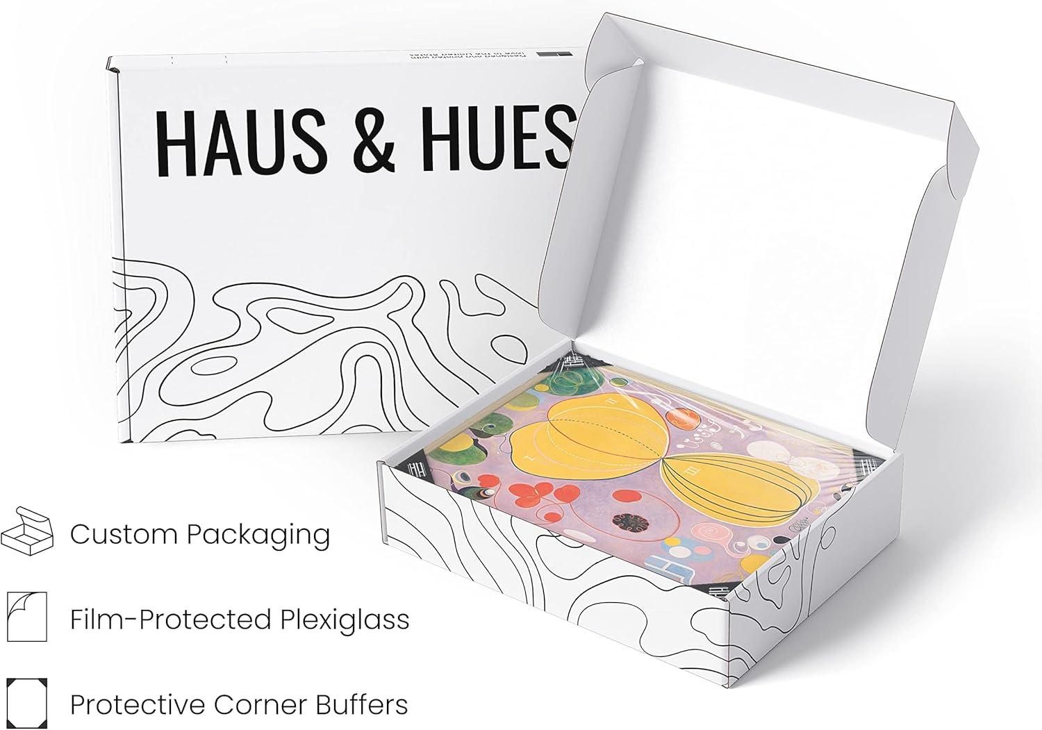 imageHAUS AND HUES Hilma Af Klint Wall Decor  Set of 6 Famous Art Prints Vintage Wall Prints Famous Paintings Wall Art Artist Posters For Room Aesthetic Geometric Wall Print 11x14 UnframedHilma Af Klint