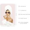 imageHAUS AND HUES Audrey Hepburn Wall Art Vogue Wall Decor  Audrey Hepburn Poster Hollywood Wall Art  Famous Woman Art Prints Individual Black Frame 16x20Audrey