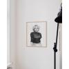 imageHAUS AND HUES Audrey Hepburn Wall Art Vogue Wall Decor  Audrey Hepburn Poster Hollywood Wall Art  Famous Woman Art Prints Individual Black Frame 16x20Marilyn