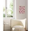 imageHAUS AND HUES Butterfly Picture Wall Decor  Aesthetic Poster for Room Yellow Wall Art Butterfly Print for Bedroom 16x20 UnframedPink Butterfly Collage