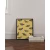 imageHAUS AND HUES Butterfly Picture Wall Decor  Aesthetic Poster for Room Yellow Wall Art Butterfly Print for Bedroom 16x20 UnframedYellow Butterflies
