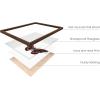 imageHAUS AND HUES Cool Framed Posters  Set of 4 Cool Wall Art Aesthetic Room Decor Tiktok College Dorm Print Black Framed 8x10White Edgy