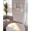 imageHAUS AND HUES Danish Pastel Gallery Wall Set of 611x14 Framed BlackDanish Pastel