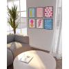 imageHAUS AND HUES Danish Pastel Gallery Wall Set of 611x14 Framed BlackPreppy Gallery