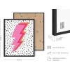 imageHAUS AND HUES Danish Pastel Gallery Wall Set of 611x14 Framed BlackPreppy Gallery