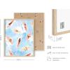 imageHAUS AND HUES Danish Pastel Gallery Wall Set of 611x14 Framed BlackSummer Gallery