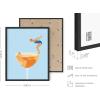 imageHAUS AND HUES Danish Pastel Gallery Wall Set of 611x14 Framed BlackSummer Gallery