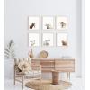imageHAUS AND HUES Farmhouse Art  Set of 6 Cow Wall Art Prints Barn Animal Pictures Rustic Farmhouse Wall Decor Country Living Room ampamp Kitchen Artwork Vintage Cow Prints Beige Frame 11x14Farm Animals
