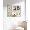 imageHAUS AND HUES Farmhouse Art  Set of 6 Cow Wall Art Prints Framed Barn Animal Pictures Rustic Farmhouse Wall Decor Country Living Room ampamp Kitchen Artwork Vintage Cow Prints Beige Frame 8x10Farmhouse Drawings