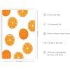 imageHAUS AND HUES Fruit Art Fruit Picture Wall Art  Kitchen Wall Decor Peach Art Peach Bathroom Decor Prints Wall Art for Kitchen Beige Frame 12x16Orange