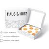 imageHAUS AND HUES Fruit Art Fruit Picture Wall Art  Kitchen Wall Decor Peach Art Peach Bathroom Decor Prints Wall Art for Kitchen Beige Frame 12x16Orange