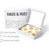 imageHAUS AND HUES Fruit Art Fruit Picture Wall Art  Kitchen Wall Decor Peach Art Peach Bathroom Decor Prints Wall Art for Kitchen Beige Frame 12x16Orange