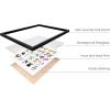 imageHAUS AND HUES Kids Alphabet Art Print  16quotx20quot  Framed Black