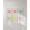 imageHAUS AND HUES Kids Aspirational Art Print Set of 611quotx14quot