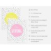 imageHAUS AND HUES Kids Aspirational Art Print Set of 611quotx14quot