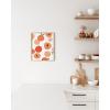 imageHAUS AND HUES Pieces of Cake Kitchen Wall Art Gifts for Bakers Pastry Decor Kitchen Pictures for Wall Wall Prints Kitchen Artwork for Wall  UNFRAMED 12 x 16 CakePeach