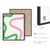 imageHAUS AND HUES Preppy Gallery Wall Set of 616x20 Framed BeigeDanish Pastel